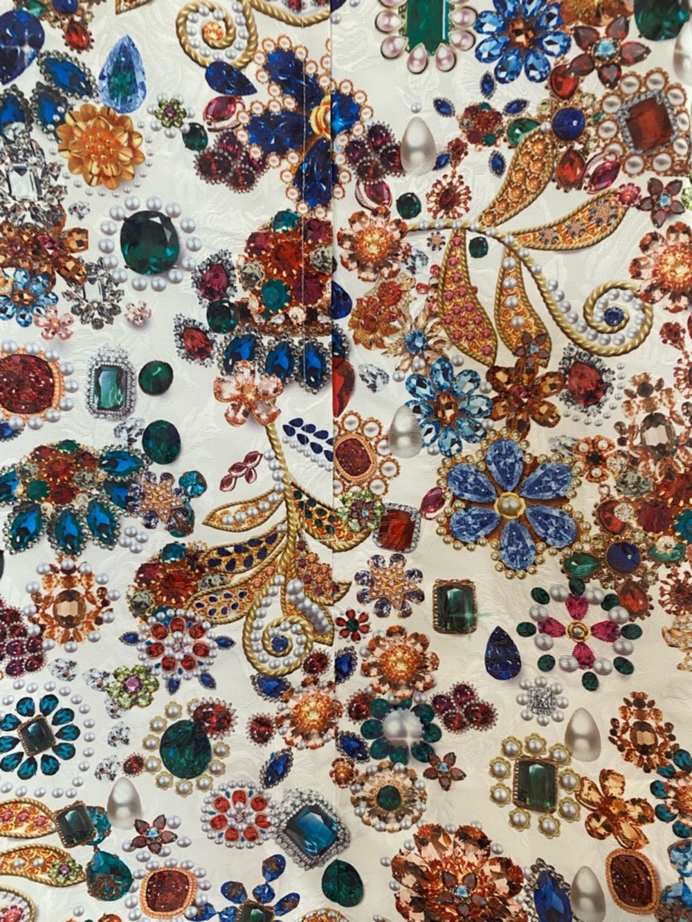 NWT Jewel Pattern Sleeveless Bella Barnett Mini Dress S - Picture 11 of 13